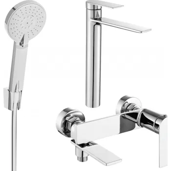 Vodovodní baterie Mexen Zero R40 vanová sada, chrom - 71113R40-00 Bateriové soupravy