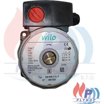 Příslušenství ke kotli Čerpadlo - motor čerpadla WILO RS15/6 // RS25/6, Čerpadlo je vhodné pro plynové kotle DAKON, PROTHERM, BAXI, THERMONA, JUNKERS - RS15-6/25/6P