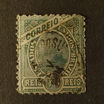 Sběratelství Známka Brazílie, 50 R, Mi.142#