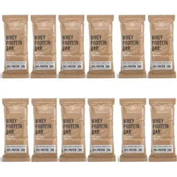 Protein Whey protein bar vanilka almond BIO 50g 12 kusů Orgainic