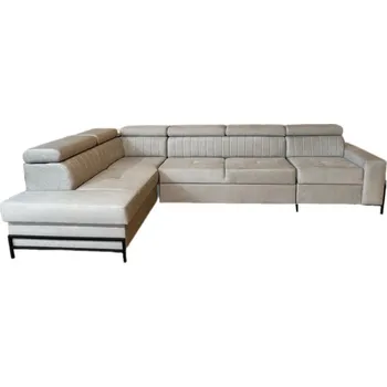 Sedací souprava Rozkládací rohová sedačka OMAN maxi béžová