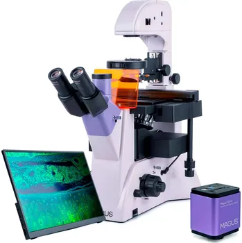 Mikroskop Mikroskop MAGUS Lum VD500L LCD (100-400x) s kamerou