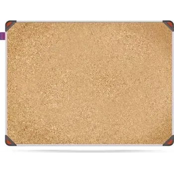 Korková tabule MEMOBE IDEA, 60x45cm, hlinikový rám