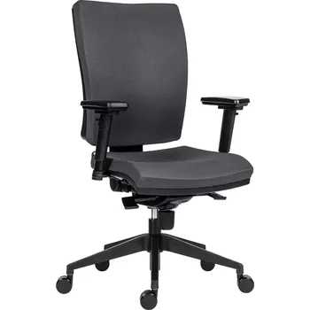 Kancelářská židle Antares 1580 SYN GALA PLUS SL + područky AR08 šedá