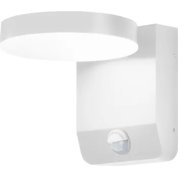 Lampička CMD Nástěnné světlo LED 9113, senzor, bílé, šířka 16 cm, CCT, IP54 bílá LED 20 W celkem - Doprava zdarma