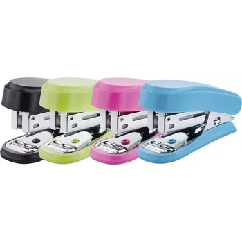 K020-1915 Novus sešívačka Mini, 12 listů, mix barev - 12 ks