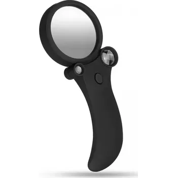 Lupa Lupa na čtení s osvětlením Verkgroup V-09046 - 2,5x; 25x; 55x (65mm/20mm/10mm)