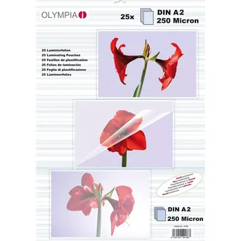 Laminovací fólie Olympia Laminovací fólie A2 250 mic. 25 ks
