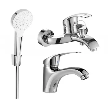 Vodovodní baterie Mexen Fabia R05 set vanový, chrom - 746503R05-00 Bateriové soupravy