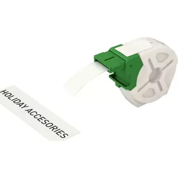 Lepicí páska Cartridge Leitz Icon, samolepicí papírová páska 25 mm, bílá