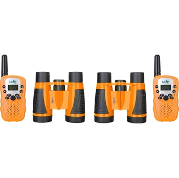 Hvězdářský dalekohled Sada vysílaček a binokulárních dalekohledů Levenhuk LabZZ WTT10 Oranžová