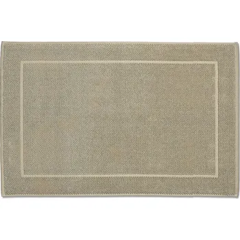 Koupelnová předložka KELA Koupelnová předložka LAVINIA 100% biobavlna béžová 60x100 cm KL-23912 + Utěrka švédská 30x30cm mikrovlákno (3ks) v hodnotě 89,-