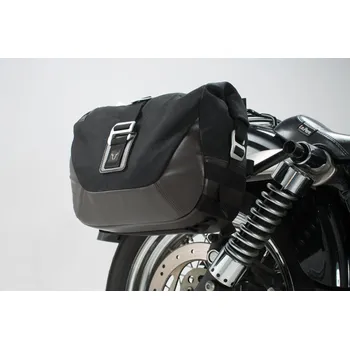 Zavazadlo na motocykl Legend Gear tašky sada Dyna Street Bob (06-08), Low Rider (06-09).