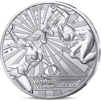 Stříbrná mince Batwoman and Cheetah 13g 2025