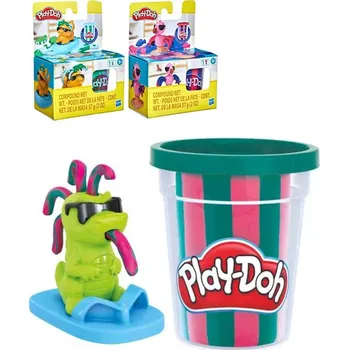 Hasbro PLAY-DOH Zábavní kamarádi set modelína s formičkami 3 druhy