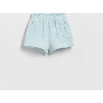 Reserved - Mušelínové kraťasy - bleděmodrá - 6580G-05X - 6580G-05X-92