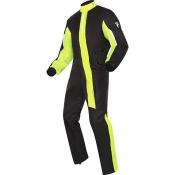 Pláštěnka REBELHORN pláštěnka TRAVEL black/fluo yellow - S