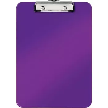 Psací podložka Psací podložka s klipem Leitz WOW, A4, purpurová