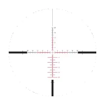 Puškohled Puškohled Vortex Viper PST 5–25x50 FFP s osnovou EBR-4 druhé generace a klikáním v MOA