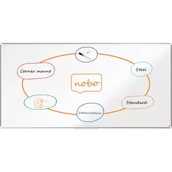 Magnetická tabule Nobo Premium Plus 2400 x 1200 mm