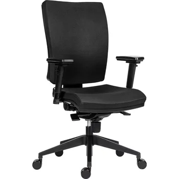 Kancelářská židle Antares 1580 SYN GALA PLUS SL + područky AR08 černá