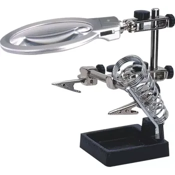 Lupa Zvětšovací lupa s osvětlením Levenhuk Zeno Refit ZF21 - 2x; 6x (90mm/21mm)