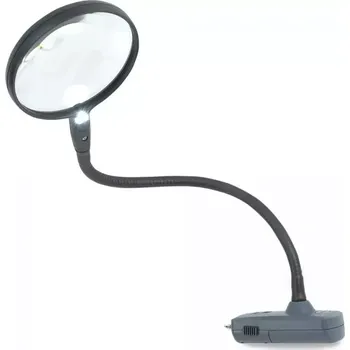 Lupa Stolní lupa s osvětlením Carson MagniFlex CL-65 - 2x; 4x (110mm)