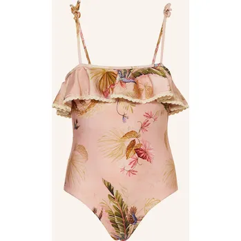 Dámské plavky Zimmermann Dívčí Plavky Rhiannon, barva růžového zlata /...
