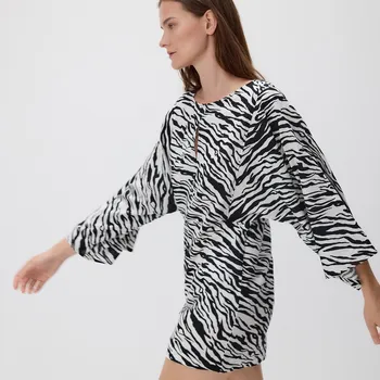 Dámské šaty Reserved - Šaty se zvířecím potiskem - vícebarevná - 5159V-MLC - 5159V-MLC-L