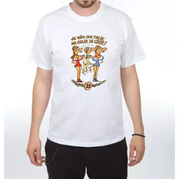 Pánské tričko Narozeninové tričko muž - 35 L bílá