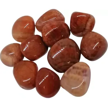 Přírodní kámen Ohnivý achát tromlovaný – přírodní ochranný kámen plný energie