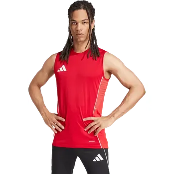 Pánský dres bez rukávů Adidas Tiro 25 Competition Training červený