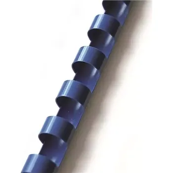 Vázací hřbet plastový hřbet 38mm modrá 50ks