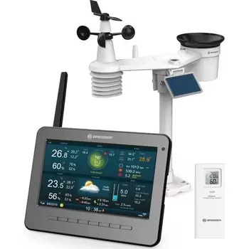 Meteostanice Profi meteostanice BRESSER Wi-Fi HD TFT 7-v-1