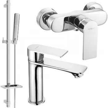 Vodovodní baterie Mexen Royo DQ72 sprchový set, chrom - 72204DQ72-00 Bateriové soupravy