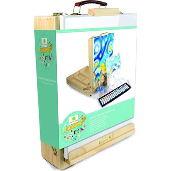 Výtvarná sada Umělecká dílna a malířský stojan