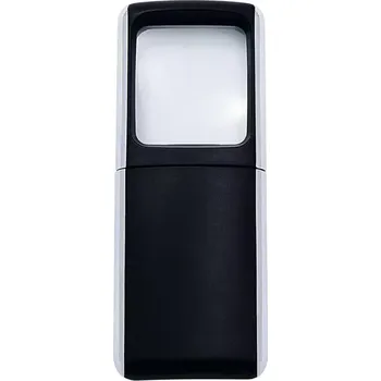 Lupa Zvětšovací lupa s osvětlením Wedo černá - 3x (38mm x 35mm)