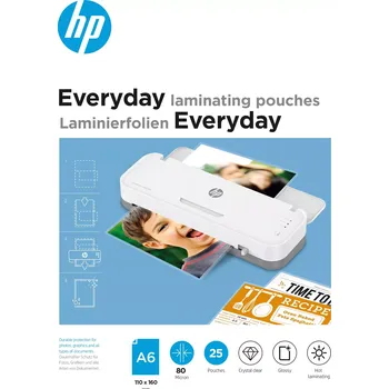 Laminovací fólie Laminovací fólie HP Everyday A6 80 Micron, 25 ks