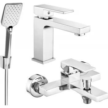 Vodovodní baterie Mexen Uno R62 vanová sada, chrom - 71403R62-00 Bateriové soupravy