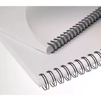 Vázací hřbet Kovové hřbety (3/1") 6,9 černé