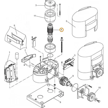 Pohon brány Beninca 9686903