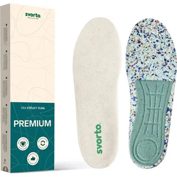 Vložka do bot Svorto 094 Stélky vlna PREMIUM, vel. 37-38