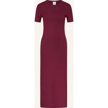 Dámské šaty Calvin Klein Jeans Dámské Žerzejové Šaty, tmavě červená, 34
