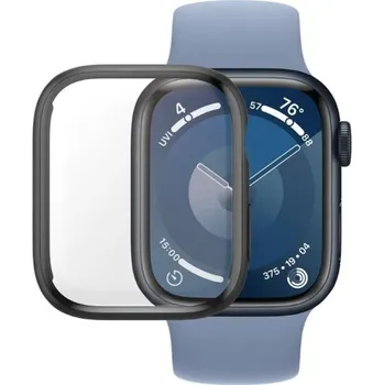 PanzerGlass Apple Watch 9/8/7 (41mm) ochranný kryt s D3O - černý rámeček