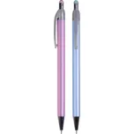 S011897240 Spoko ReLeaf Stripes kuličkové pero, Needle Tip, modrá náplň, displej, mix barev 1ks