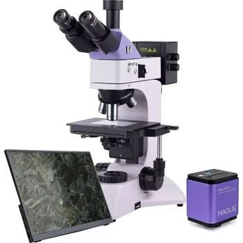 Mikroskop Mikroskop MAGUS Metal D600 BD LCD (50-400x) s kamerou