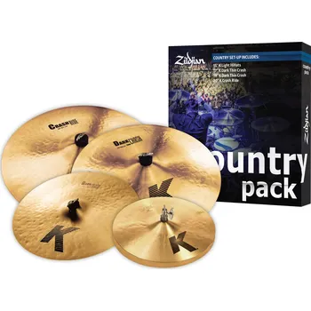 Činel činelová sada ZILDJIAN Country Pack K series 15,17,19,20