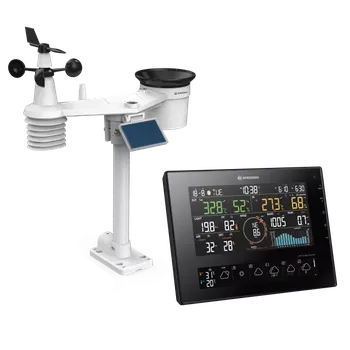 Meteostanice Profi meteostanice BRESSER 4CAST CV Wi-Fi 7-v-1, 11denní předpověď