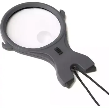 Lupa Zvětšovací lupa s osvětlením na krk Carson MagniLook LK-30 - 2,5x; 4,5x (70mm)