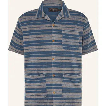 Pánská košile Rrl Pánská Košile S Krátkým Rukávem Comfort Fit Z Žerzejového...